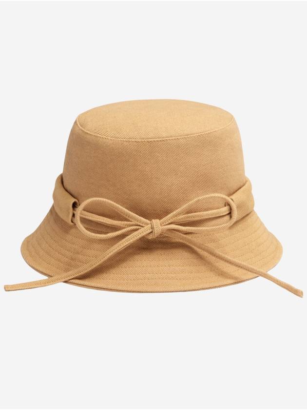 Le Bob Gajo Bucket Hat Beige - JACQUEMUS - BALAAN 3