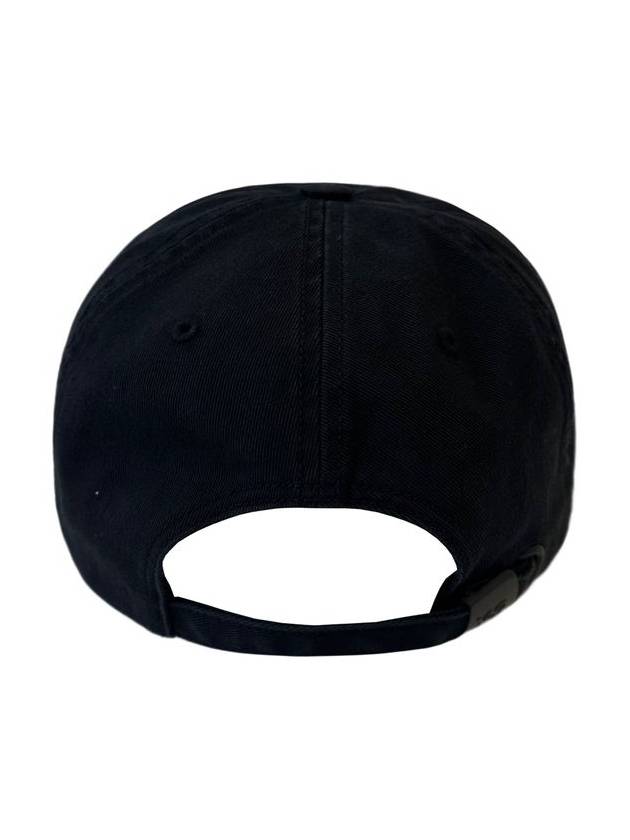 Yoji Yamamoto Logo Ball Cap Black - Y-3 - BALAAN 6