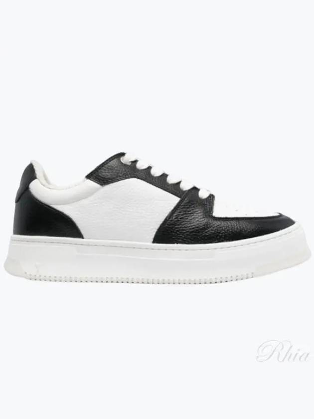 New Lace-Up Arcade Low-Top Sneakers Black White - AMI - BALAAN 2