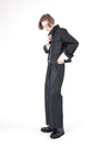 Unisex SPINPT BE One Tuck Wide Denim Pants Black - CHANCE'S NOI - BALAAN 3