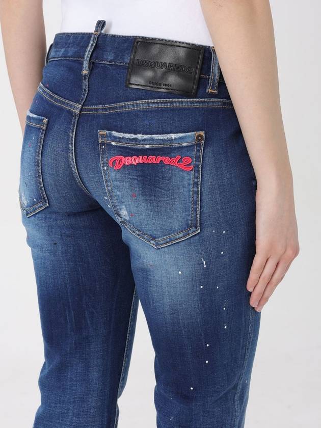 Jeans Dsquared2 in denim con schizzi - DSQUARED2 - BALAAN 3