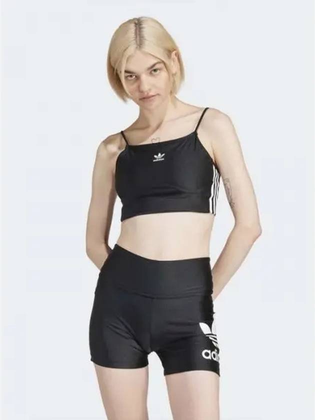 3 Stripes Sport Bra Black - ADIDAS - BALAAN 2