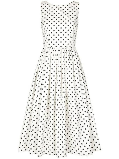 Polka dot midi dress F6JHVTHS5R7 - DOLCE&GABBANA - BALAAN 1