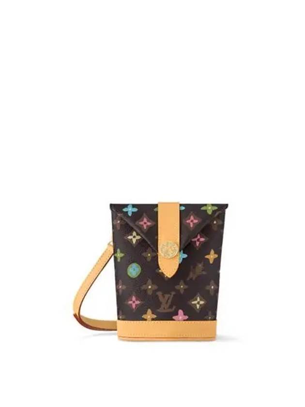 Envelope Monogram Pouch Bag Chocolate - LOUIS VUITTON - BALAAN 2