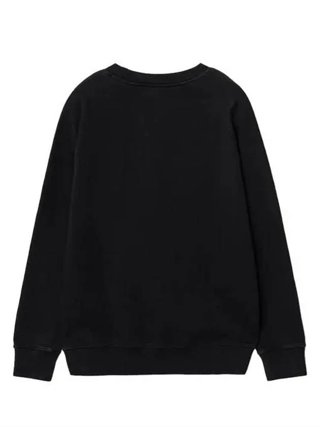 Chillax Fox Patch Classic Sweatshirt Black - MAISON KITSUNE - BALAAN 3