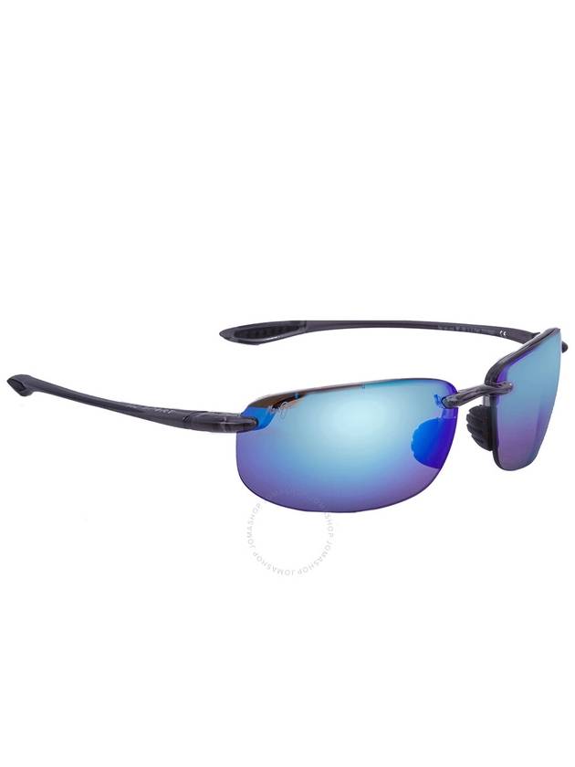 Maui Jim Ho'okipa Blue Hawaii Rectangular Unisex Sunglasses B407-11 64 - MAUI JIM - BALAAN 2