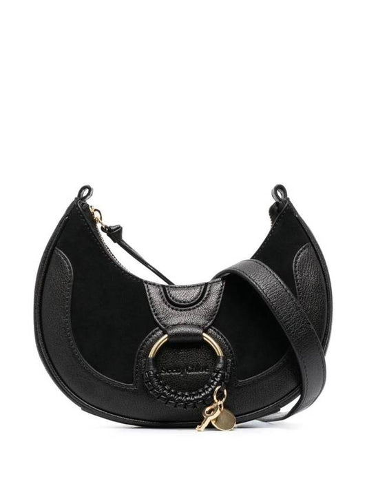 Hana Curve Edge Shoulder Bag Black - CHLOE - BALAAN 1