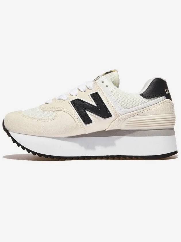 574+ Low-Top Sneakers Light Beige - NEW BALANCE - BALAAN 6