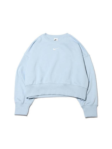 Sportswear Phoenix Fleece Crewneck Sweatshirt Light Armory Blue - NIKE - BALAAN 1