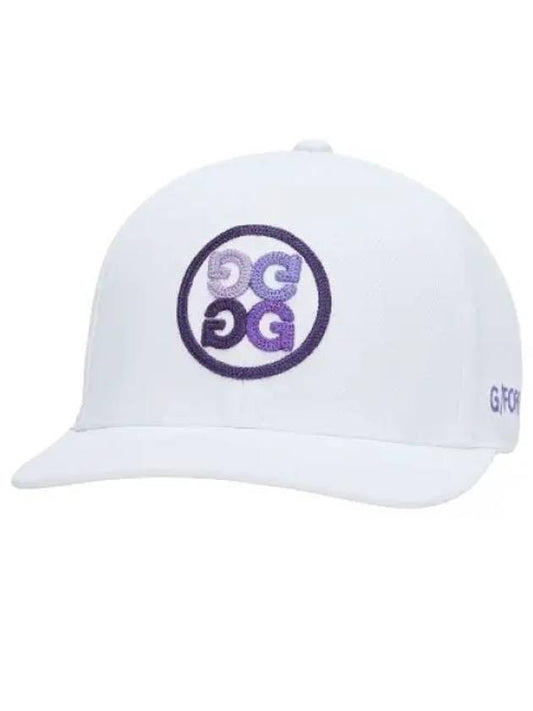 GFORE 24 GRADIENT CIRCLE G S STRETCH TWILL SNAPBACK HAT GMH000006 SNOWCANYON - G/FORE - BALAAN 1