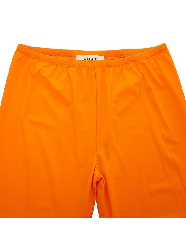 MM6 Women’s Shorts Orange - MAISON MARGIELA - BALAAN.