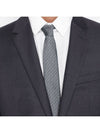 Oblique Silk Tie Black - DIOR - BALAAN 3