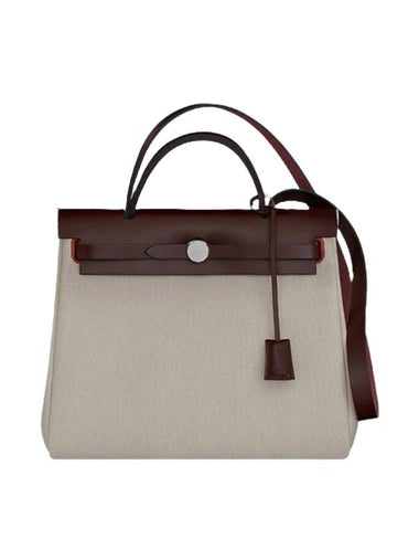 Herbag Zip 31 Tote Bag Beige - HERMES - BALAAN 1