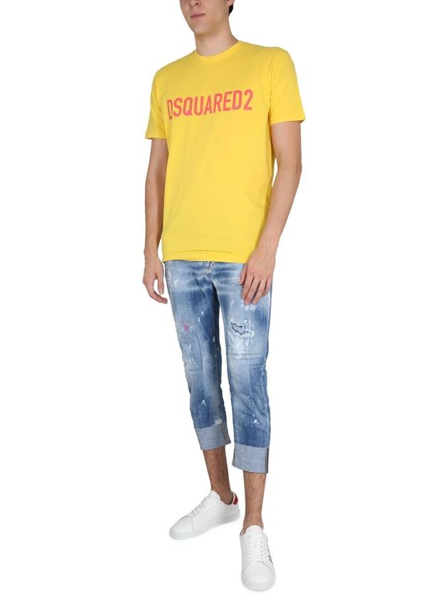 23 ss logo print t-shirt S74GD1126S24321173 B0040197391 - DSQUARED2 - BALAAN 3