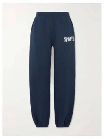 Sports sweatpants navy SWAW238NA - SPORTY & RICH - BALAAN 1