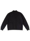 Men's Logo Knit Cardigan Black I1WC01BK - IOEDLE - BALAAN 4