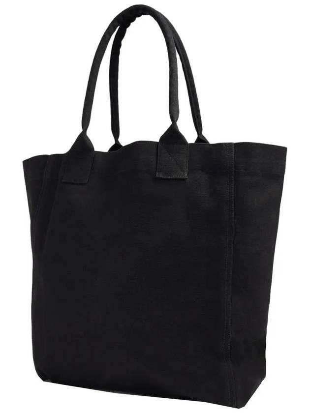 Yenky Logo Tote Bag Black - ISABEL MARANT - BALAAN 4