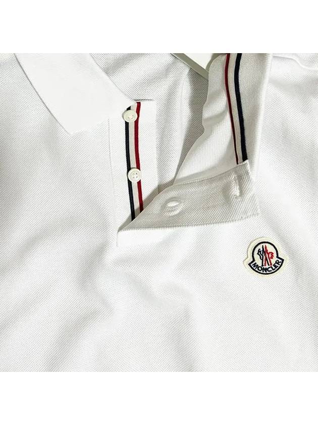 Waist three-line polo men's collar short-sleeved t-shirt 091 8A73300 84556 001 - MONCLER - BALAAN 4