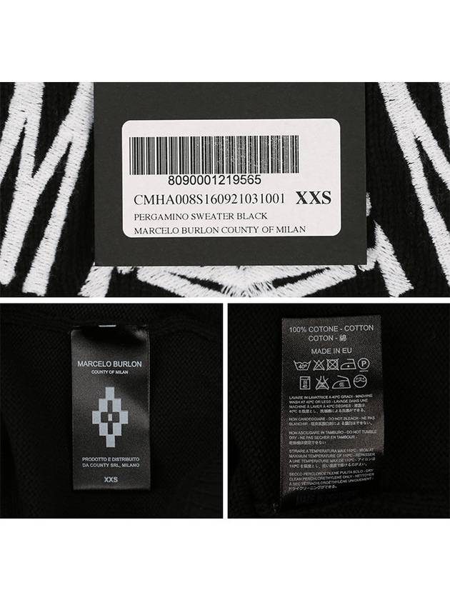 CMHA008 S1609 2103 1001 Man to Man - MARCELO BURLON - BALAAN 7