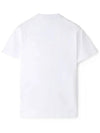 Logo Print Short Sleeve T-Shirt White - STONE ISLAND - BALAAN 3