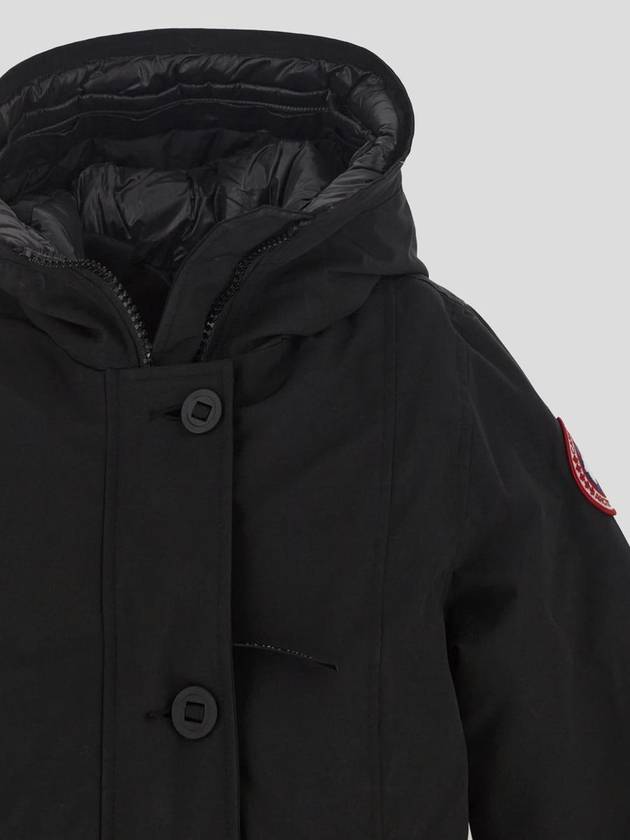 Rossclair Hooded Padding Black - CANADA GOOSE - BALAAN 5