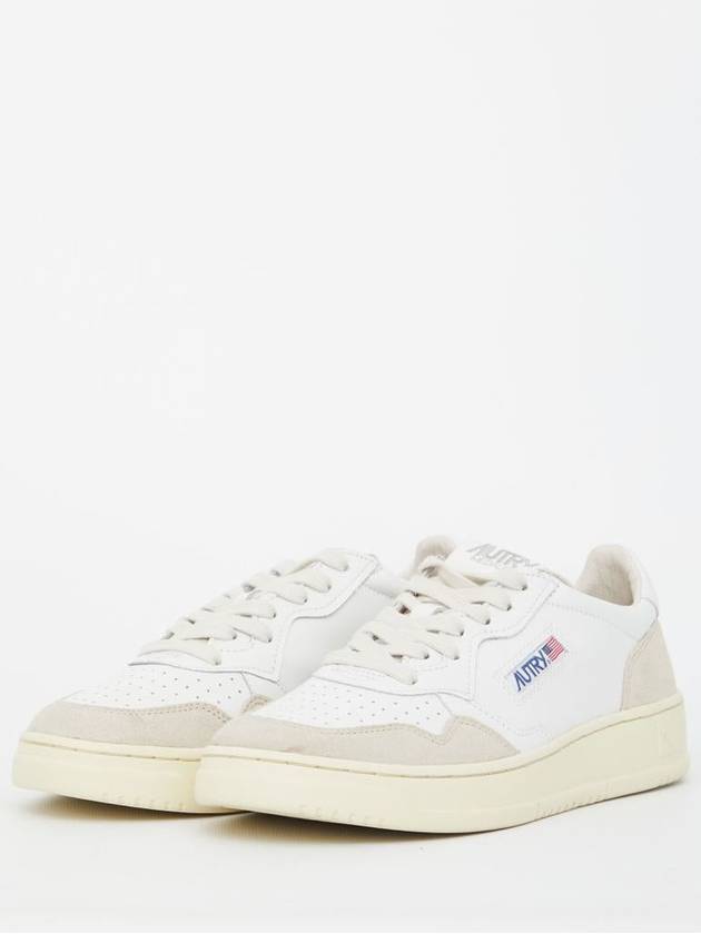 Medalist Suede Low Top Sneakers White - AUTRY - BALAAN 3