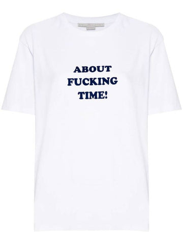 Stella McCartney T-Shirt About Time - STELLA MCCARTNEY - BALAAN 1