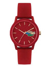 Holiday Capsule Urethane Watch Red - LACOSTE - BALAAN 3