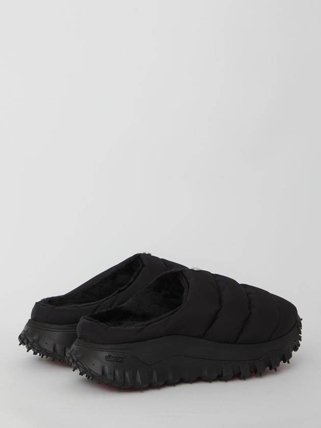 Trailgrip Apres Mule Black - MONCLER - BALAAN 4