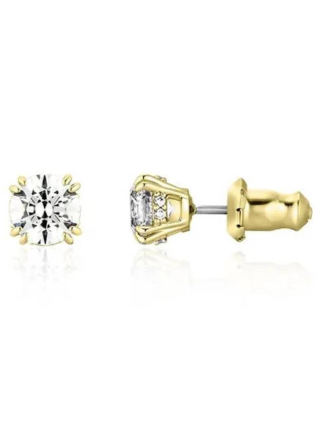 Stilla Constella Stud Earrings Gold - SWAROVSKI - BALAAN 5