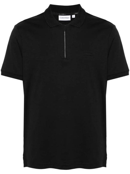 Logo Patch Organic Cotton Polo Shirt K10K112754 - CALVIN KLEIN - BALAAN 1