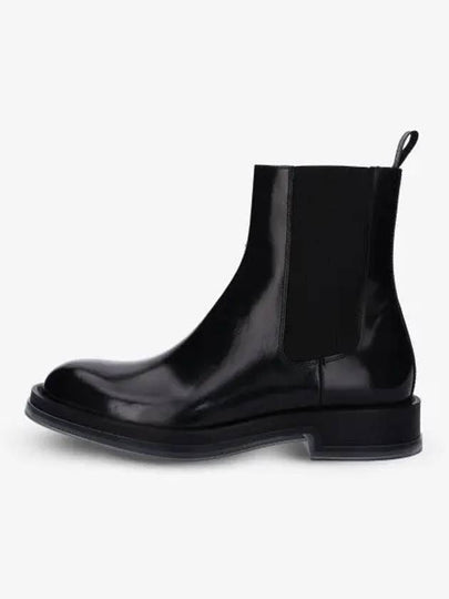 Float Transparent Sole Chelsea Boots Black - ALEXANDER MCQUEEN - BALAAN 2