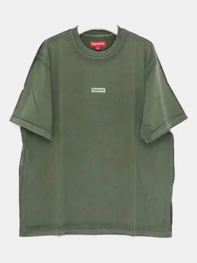 Overprint small short sleeve t shirt SS24KN54 GREEN 270587 1043407 - SUPREME - BALAAN 1