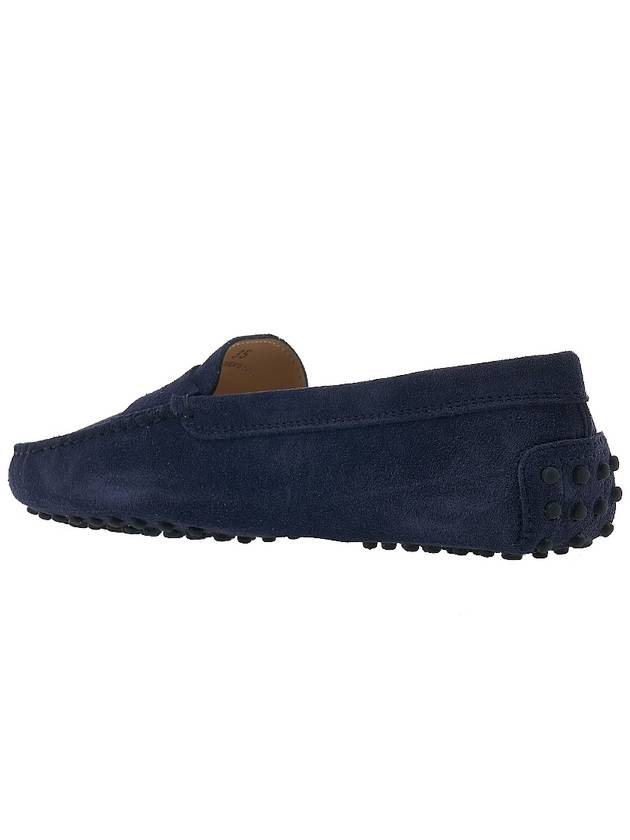 Gommino Suede Driving Shoes Blue - TOD'S - BALAAN 4