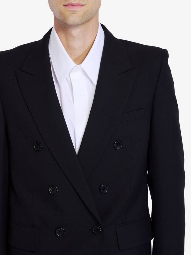 SAINT LAURENT VESTE GABARDINE FINE DE LAINE - SAINT LAURENT - BALAAN 4