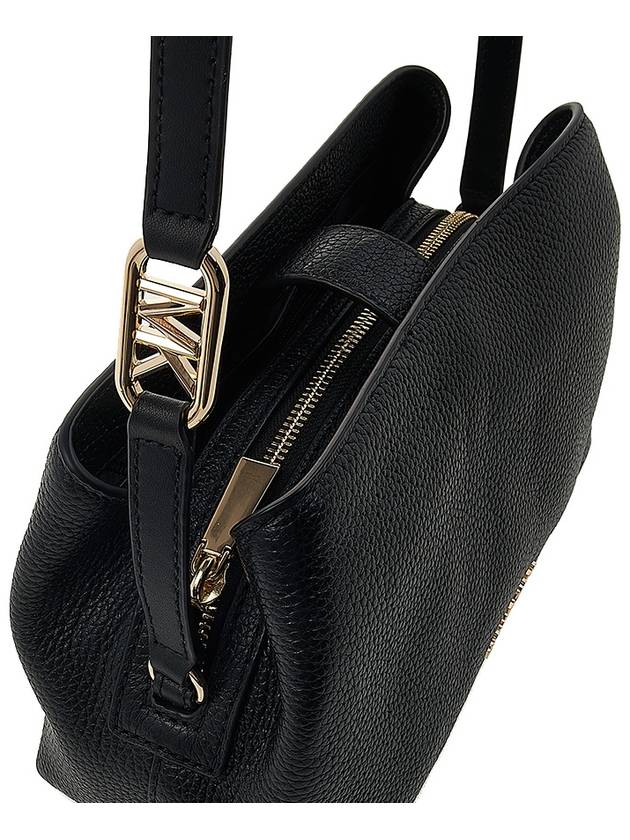 Grained Leather Cross Bag Black - MICHAEL KORS - BALAAN 8