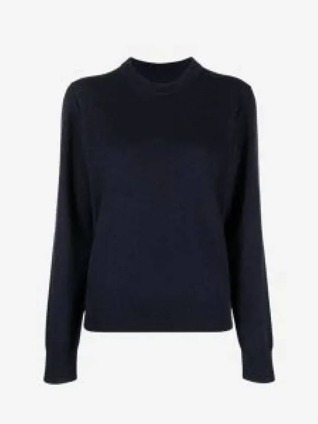 Eco Cashmere Knit Top Navy - MAISON MARGIELA - BALAAN 2