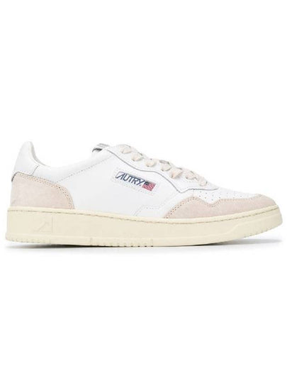 Medalist Goatskin Low Top Sneakers White - AUTRY - BALAAN 2