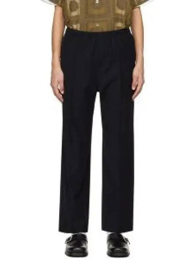 W.U. Straight Pants Black - NEEDLES - BALAAN 1