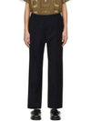 W U Straight Pant Black OT139 pants - NEEDLES - BALAAN 2