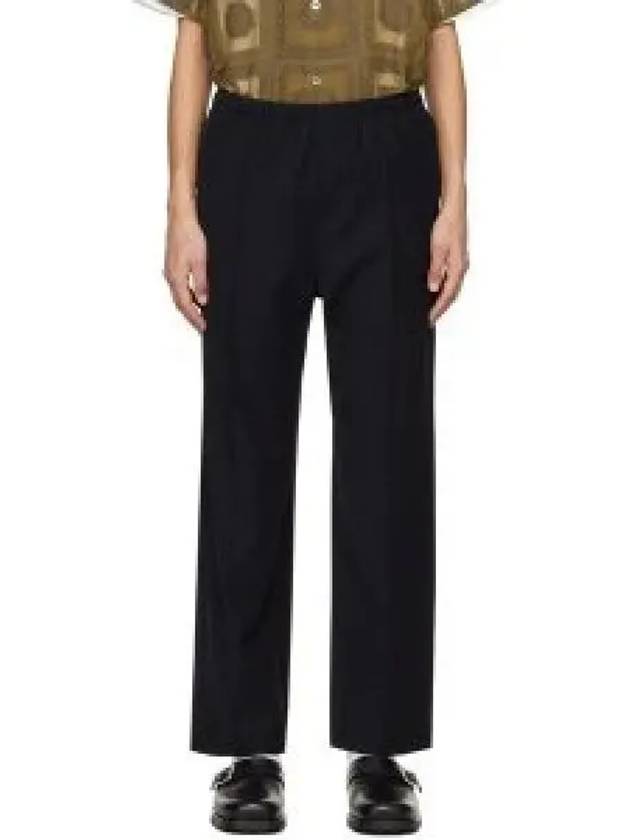 W U Straight Pant Black OT139 pants - NEEDLES - BALAAN 2