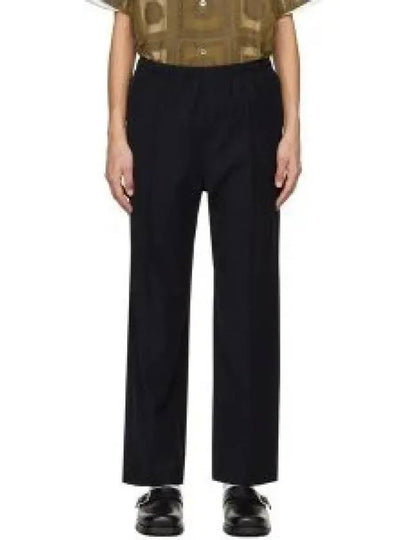 W.U. Straight Pants Black - NEEDLES - BALAAN 2