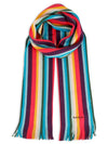 Artist Striped Wool Muffler - PAUL SMITH - BALAAN.