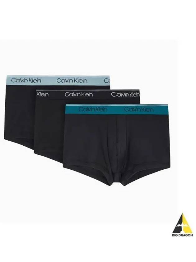 UNDERWEAR Men s Micro Stretch Low Rise Trunks 3PK NB2569N2L - CALVIN KLEIN - BALAAN 1