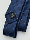 CC Logo Silk Tie Navy - CHANEL - BALAAN 4