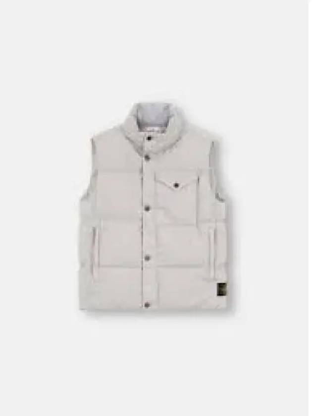 Crinkle Reps R-NY Down Vest Grey - STONE ISLAND - BALAAN 2