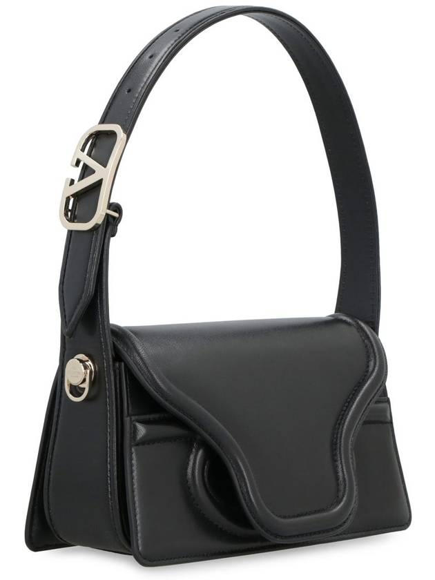 Le Petit Duciem Leather Shoulder Bag Black - VALENTINO - BALAAN 4