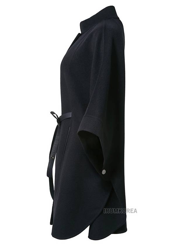 Salzburg Cashmere Cape Navy - LORO PIANA - BALAAN 4