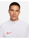 Academy Dri-Fit Soccer Zip-Up Jacket White - NIKE - BALAAN 4