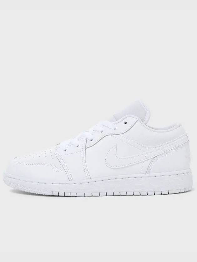 Air Jordan 1 Low Triple Low Top Sneakers White - NIKE - BALAAN 4